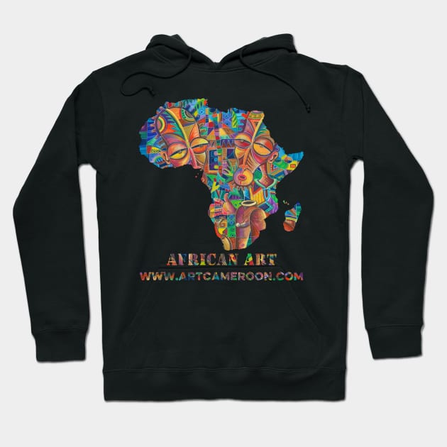 The Happy Villagers IV Hoodie by ArtCameroon